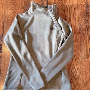 North face button neck sweater